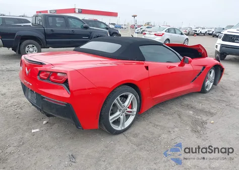 2016 Chevrolet Corvette Stingray z USA, uszkodzony, nr VIN 1G1YB3D71G5123169